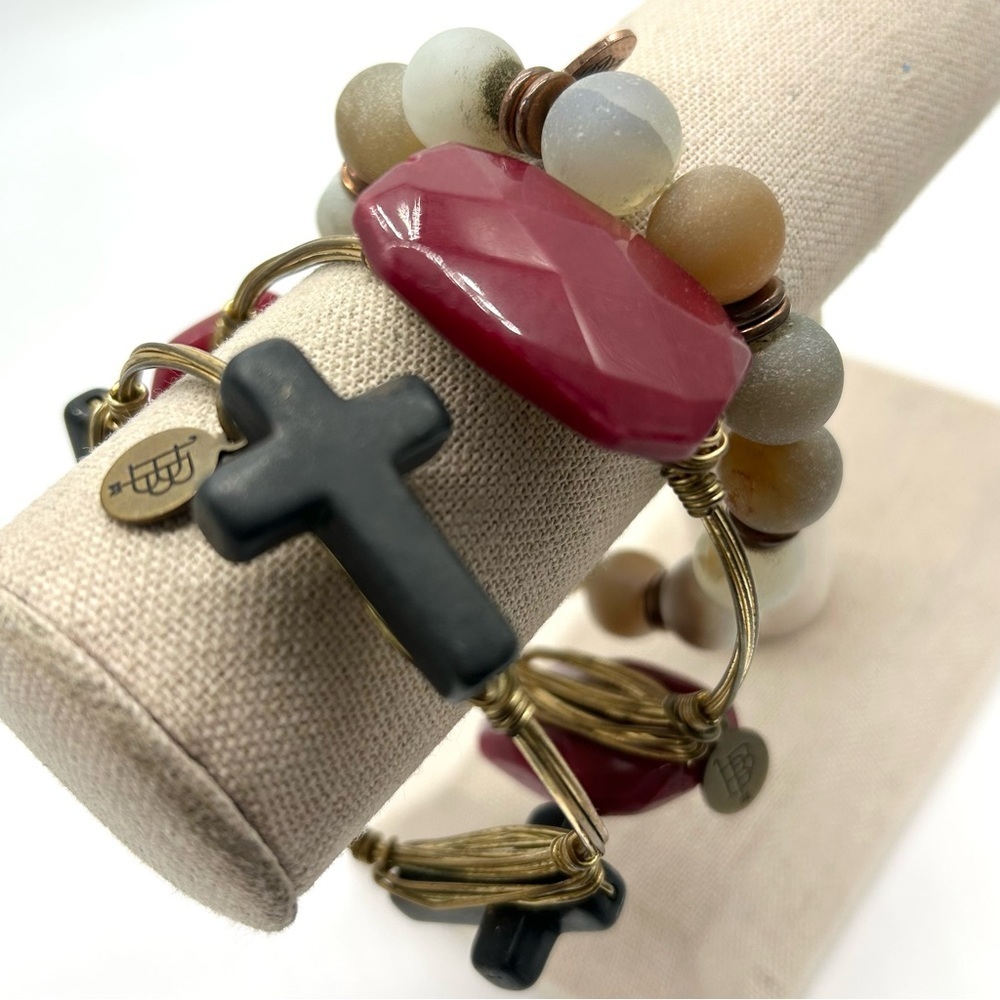 Bourbon and Bowties Bracelets Lot of 3
